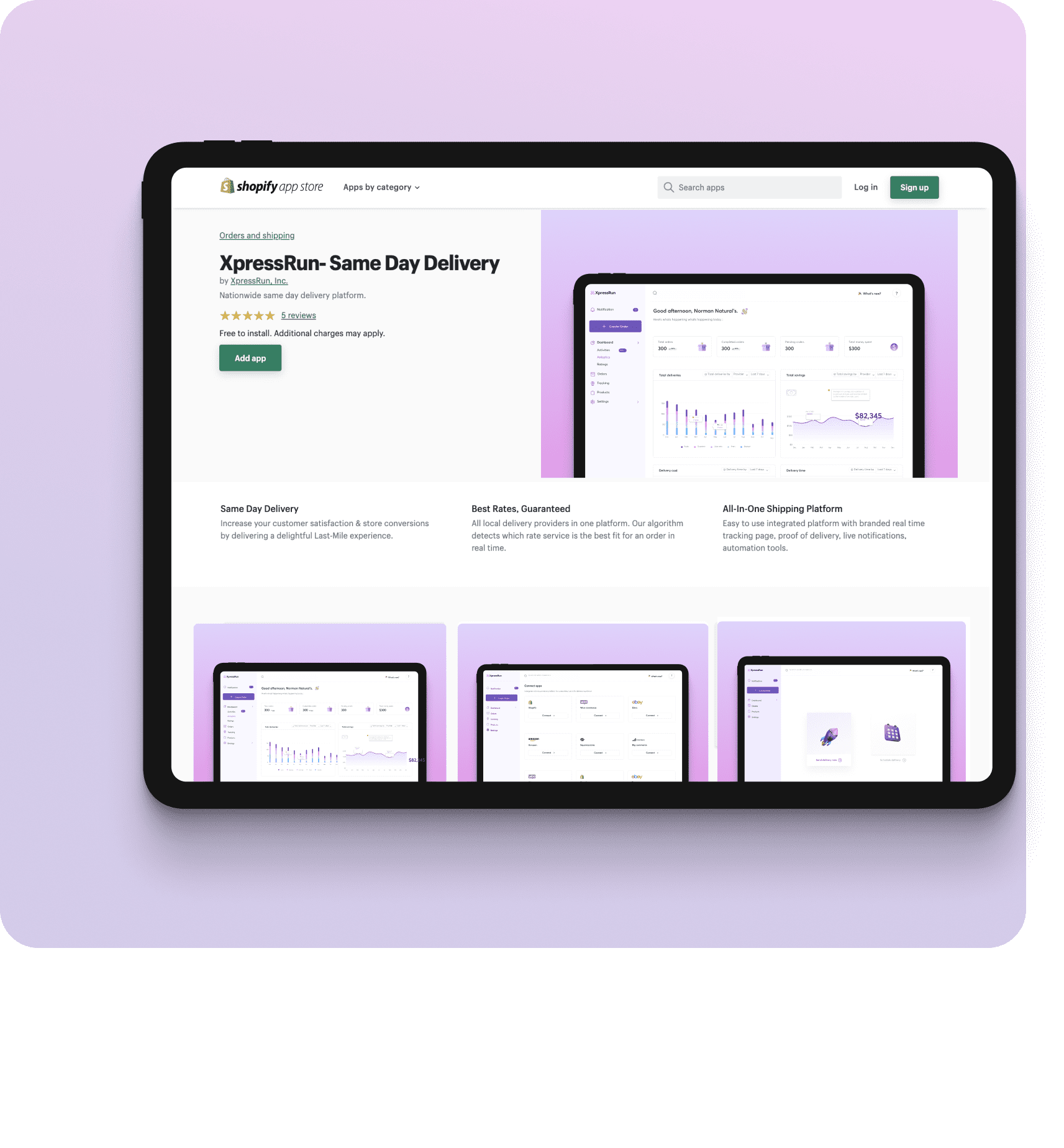 XpressRun, We partner with a large network of on-demand delivery providers with the same goal of building a global logistics network that helps small businesses thrive.